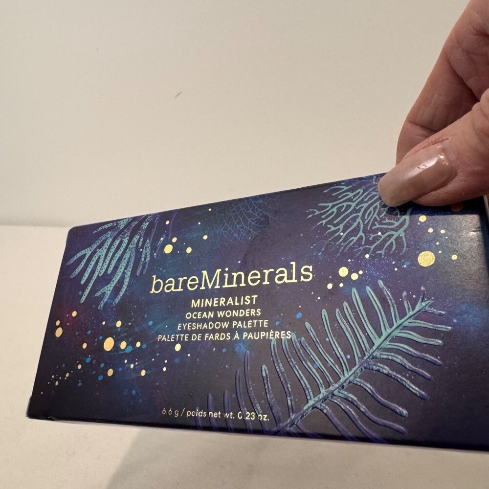NEW Bareminerals eyeshadow palette Ocean Wonders, Brushes, Fancii Lumi Compact M - Picture 3 of 12
